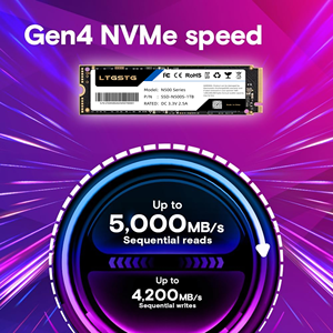 PCIe 4 0 X4 NVMe M 2 SSD 512GB 1TB 2TB 5300MBs 4700MBs baca tulis untuk Workstatio - Product Image 3