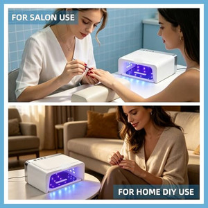 เครื่องอบเล็บอัจฉริยะแบบเซ็นเซอร์อัตโนมัติ พร้อมหลอดไฟ UV LED ใช้งานได้โดยไม่ต้องใช้มือ เหมาะสำหรับร้านทำเล็บและใช้ในบ้าน - Product Image 6