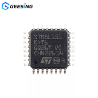 Microcontrolador de 8 bits de Ultra Bajo Consumo Geesing, 16MHz, 16KB Flash, LQFP-32 con ADC de 12 bits, DAC, EEPROM, STM8L151K4T6