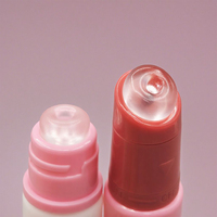 Tube d'emballage souple personnalisé en PE plastique de 10ml-20ml pour cosmétiques, brillant à lèvres, rouge à lèvres, baume à lèvres, exfoliant et soins des lèvres