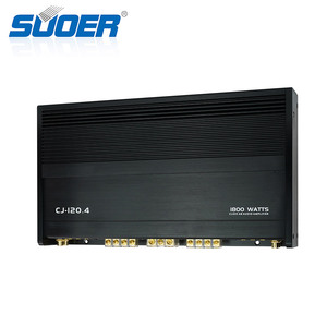 Suoer CJ-120.4 <span class=keywords><strong>1500</strong></span> <span class=keywords><strong>watts</strong></span> class AB car amplifier full frequency 4 channels car amp - Product Image 2