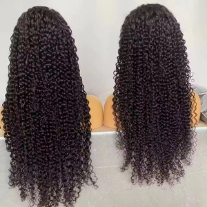 Pelucas de Cabello Humano Natural de Diseño Popular para Mujeres Negras, Incluyen Ondas Profundas y Lisas, Nuevas Pelucas con Frente de Encaje HD - Product Image 2