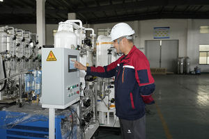 Générateur d'oxygène industriel à économie d'énergie Luoming, pureté O2 de 93%-99,5%, pompe PLC, engrenage à roulement pour soufflage de verre et aquaculture - Product Image 6