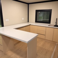 Maison conteneur extensible de luxe de 40 pieds, villa préfabriquée moderne, résistante aux ouragans, en acier galvanisé, maison modulaire pour bureau ou hôtel
