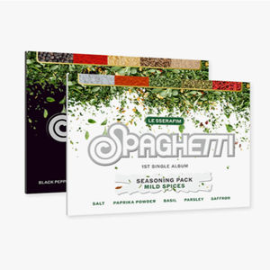 KPOP LE SSERAFIM - Primer Álbum Sencillo SPAGHETTI - CD Coleccionable Oficial de Weverse - Álbum de Música Coreana para Fans de Todas las Edades - Product Image 5