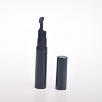Penjualan terlaris botol Gel krim mata hitam bundar plastik 5ml 10ml 15ml botol Gel krim mata
