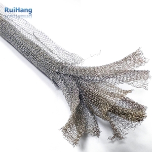 <span class=keywords><strong>Jovi</strong></span> TCS Malla de alambre de punto de metal Nuevos elementos de filtro para cámara de aire y EMC Cuadrado redondo y formas de orificio de diamante - Product Image 2