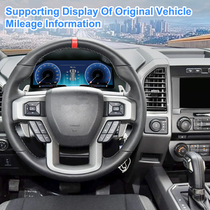 Navihua - Mise à niveau du tableau de bord numérique - Affichage LCD - Système CarPlay Linux - Compteur de vitesse numérique pour Ford F150 2015-2020 - Product Image 5