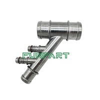 Connecteur de tuyau de liquide de refroidissement en aluminium LR050854 LR034637 pour Land Rover Discovery 4 5 Range Rover Sport Vogue 3.0 5.0 Essence