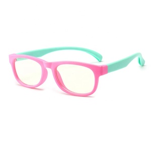 Volar 2020 Venta caliente chica niños de bloqueo de luz azul ojo gafas de Marco - Product Image 3