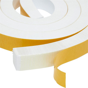 High Density EVA <b>Sealing</b> Strip 2 Meters Long White Self Adhesive For Window Sound Insulation And <b>Sealing</b> - Product Image 1