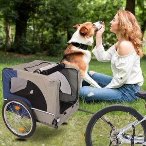 Remorque de vélo pliable pour chien, personnalisée, vente en gros directe d'usine HRF - Product Image 5