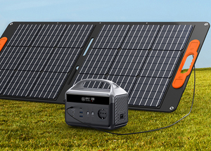 Portable Solar Charging Station for Outdoor Emergency 201.6Wh Solar Battery Uninterruptible Power Supply - Product Image 5