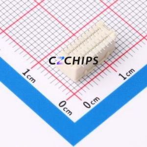 1WF02-314020-00003 Wire-to-<b>Board</b> <b>Pin</b> Header SMD,P=1mm Connector 2x10P 1mm Vertical Mount SHD - Product Image 2
