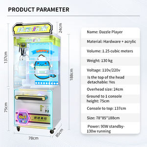 Vente en gros Hengbi Nouvelle machine à grue à poupées automatique verticale commerciale à griffes 1 an Espagnol Anglais Japonais - Product Image 6