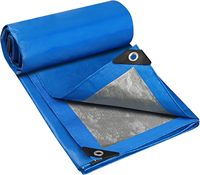 Bâche en PE argentée 190 g/m², bâches résistantes, imperméables, rouleaux de bâche pour auvent