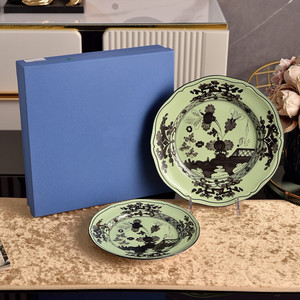 Vintage Decorative Dishes <b>Ceramic</b> Porcelain Luxury Eco-Friendly Dinnerware Set Gift Box Party All Color Custom Country Style - Product Image 4