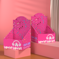 Caja de Exhibición de Papel para Snacks de Supermercado con Logotipo Personalizado, Caja de Cartón para Bebidas Energéticas
