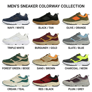Sneakers Chunky Alla Moda Personalizzate con Lacci, <span class=keywords><strong>Scarpe</strong></span> Leggere da Uomo per Uso Quotidiano e Passeggio - Product Image 3