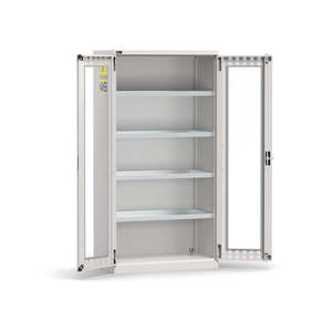 W1023 X D555 X H2000 mm perdom14058 armadietto chimico con porte in policarbonato - Product Image 1