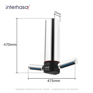 High Speed <b>Wall</b> Mounted Jet Air Hand Dryer with Filter Stainless Steel Commercial Dryers Machine for Restroom Jet Hand Dryer - Product Image 2