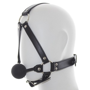 BDSM สายรัดศีรษะพันธนาการซิลิโคนสำหรับเล่นบทเซ็กซ์สำหรับผู้ใหญ่ - Product Image 2