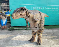 Chine Usine Vente Réaliste Animatronic Dinosaur Costume T-Rex Costume Man Control