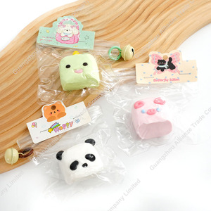 Jouet sensoriel anti-stress animal, boule mignonne, douce et collante, mini mochi squishy en TPR pour garçons et filles - Product Image 6