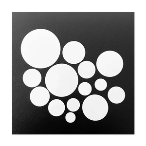 0.45mm Tailles personnalisées 20mm 25mm 50mm Blanc brillant Sublimation Cercle Blanks Parfait pour PHONE GRIPS <span class=keywords><strong>Lot</strong></span> - Product Image 1