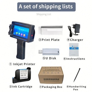 Draagbare handbediende inkjetprinter met 600 DPI voor houdbaarheidsdatum en batchnummer - Product Image 6