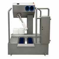 Nouvelle Station de Lavage et de Désinfection Manuelle des Semelles de Chaussures Électrique Commerciale avec Contrôle d'Accès pour Usines Agroalimentaires