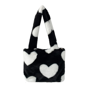 กระเป๋าถือแฟชั่นสไตล์ญี่ปุ่นได้รับความนิยมในอินสตาแกรม,กระเป๋าน่า<span class=keywords><strong>รัก</strong></span>ขนนุ่มกำมะหยี่สำหรับผู้หญิงกระเป๋าโท้ท<span class=keywords><strong>สะ</strong></span>พายไหล่สำหรับเด็กผู้หญิง - Product Image 4