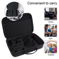 Étui de transport pour pistolet de massage EVA Precision Fit avec insert en mousse moulée pour les voyages, les vacances et la récupération musculaire en déplacement