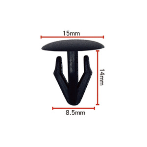 Xinyida Car Door <b>Edge</b> Clips F38 <b>Plastic</b> Nylon Sealing Strip Fasteners for Hood Trunk Carpet Repair Replacement - Product Image 2