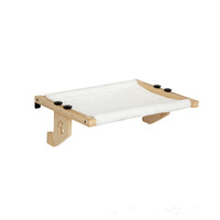 Hamac pour chat suspendu, nid pour chat, hamac pour rebord de fenêtre, hamac pour balcon, portable, démontable, pour la maison