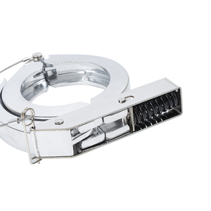 Sampel KF16/25/40/50/NW klem Toggle Aluminium vakum tinggi dengan tali Lanyard penjepit cepat lepas cepat dengan Pin <span class=keywords><strong>Cotter</strong></span> - Product Image 4