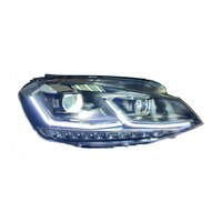 Ensemble de phares LED modifiés avec clignotants séquentiels, plug and play, pour VW Golf 7.5 Mk7.5 2017-2020, remplacement de phare avant