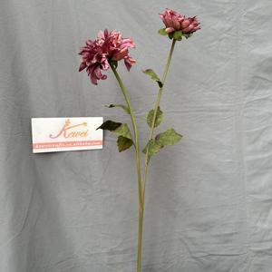 科威T640手工制作逼真的人造大丽花高级人造植物装饰颜色活动派对展示 - Product Image 5