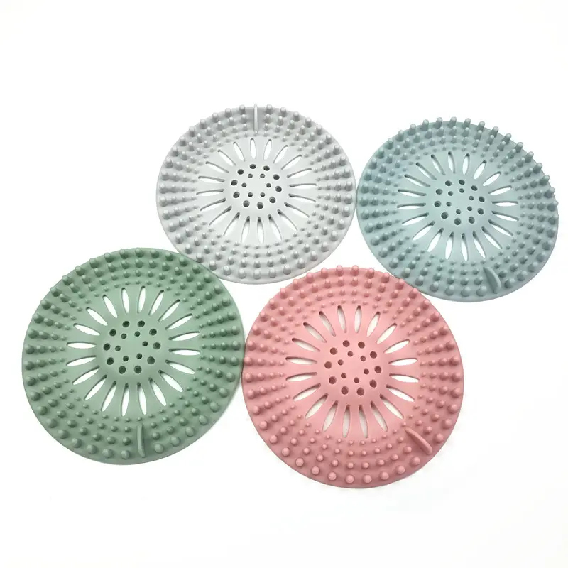 Hair Catcher Hair Stopper Shower Drain Covers for Bathroom Bathtub and Kitchen