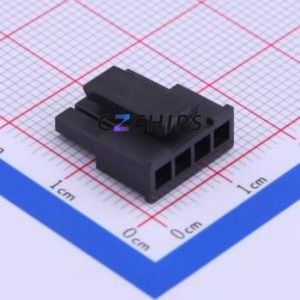 436450400 Housing (Wire-to-Board / Wire-to-Wire) P=3mm Connector 1x4P 3mm Micro-Fit (MX 3.0) 1 - Product Image 1