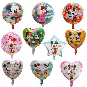 2022cartoon Foil Balloon18 Inch Star Heart <strong>Minnie</strong> Mickey <strong>Mouse</strong> Globos Decoration Kids Inflatable <strong>Toys</strong> Shower Balls - Product Image 2