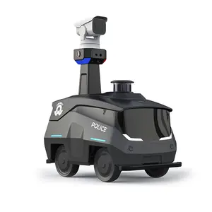 2023遥控自主机器人智能安检室外公园巡逻机器人