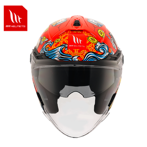 Casco de Moto MT Helmets COSMO SV 3/4 Abierto con Doble Visor ABS/PC Unisex para Todas las Estaciones Certificado 3C Homologado ECE - Product Image 3