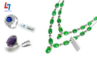 Codage EPC Smart RFID Label Uhf jewelry tag pour l'or/lunettes/bagues/collier contrôle des stocks