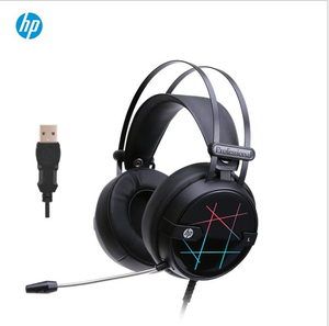 Para HP H160G Heavy Bass <span class=keywords><strong>LOL</strong></span> Eating Chicken Gaming Game Auriculares USB 7,1 Auriculares Walkie Talkie Auriculares para niños - Product Image 1