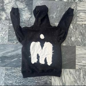 Sudadera con Capucha Extra Grande para Hombre, 100% Algodón de Alta Calidad, Estampado Digital Urbano, Detalle de Pedrería, Sudadera con Capucha de Estampado Digital - Product Image 2