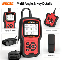 Outil de diagnostic ANCEL VD700 pour Volkswagen, Audi, Skoda, Seat – Diagnostic complet des systèmes avec réinitialisation de l'huile, EPB, plaquettes de frein, et enregistrement de la batterie