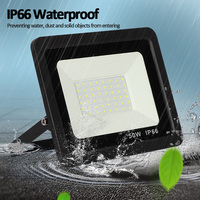 Projecteur de lumière d'inondation de 50W LED IP66 étanche lumière de jardin extérieure expédition rapide SMD puce corps en aluminium projecteur d'usine