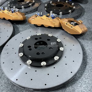 Nhà Máy Tùy Chỉnh Màu Sắc Lớn Phanh Kit Gt4 Phanh 6 Piston Calipers Carbon Gốm Phanh Đĩa Cho E300 Gle Loạt - Product Image 6