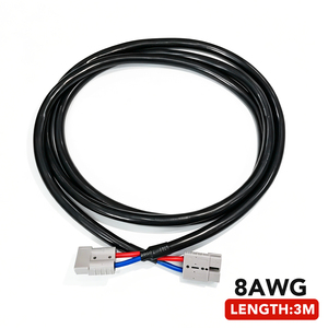 Connecteur robuste 50A, câble isolé 12V permettant une extension jusqu'à 3 m, pour une <span class=keywords><strong>protection</strong></span> accrue - Product Image 1